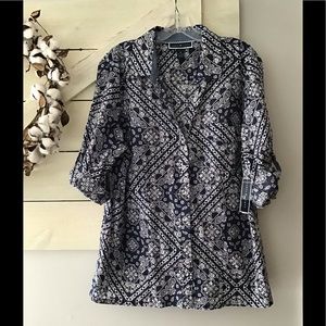 Karen Scott Top  XL NWT
